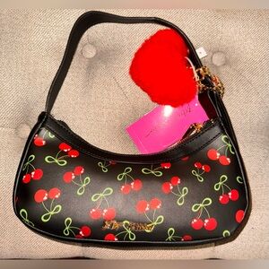 Betsey Johnson Cherries shoulder bag